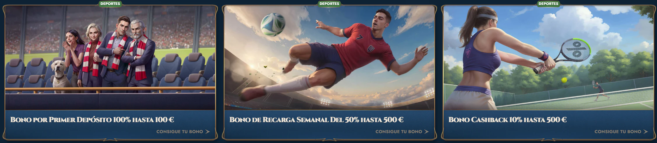 RichRoyal Casino promociones y bonos deportivos